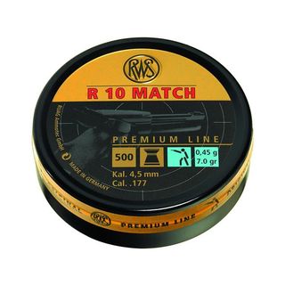 RWS R10 Match Diabolos 0,45g für LP - Premium Line - (500 Diabolos)