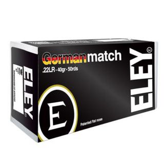 ELEY German Match - Kal.22lr - 50 Schuss