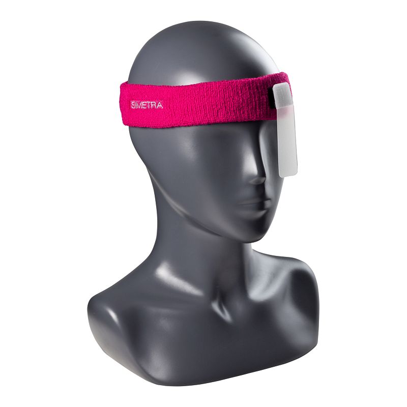 Stirnband mit Augenblende Simetra PRIMOFIT 10 - Pink