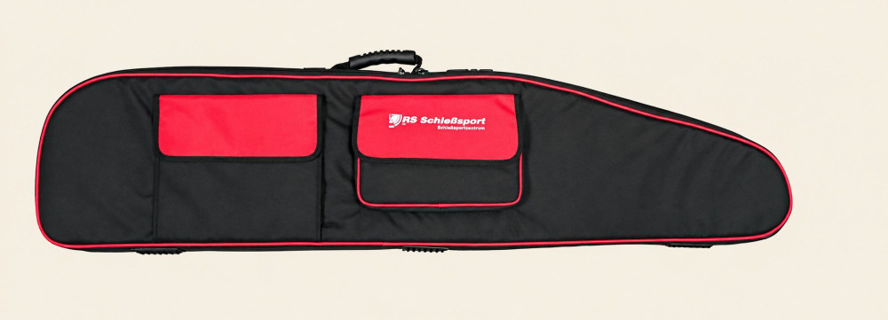 Gewehrtasche Rot RS-Schiesssport mit Zahlenschloss