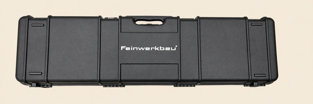 Gewehrkoffer Feinwerkbau mit Noppeneinlage und Zahlenschloss