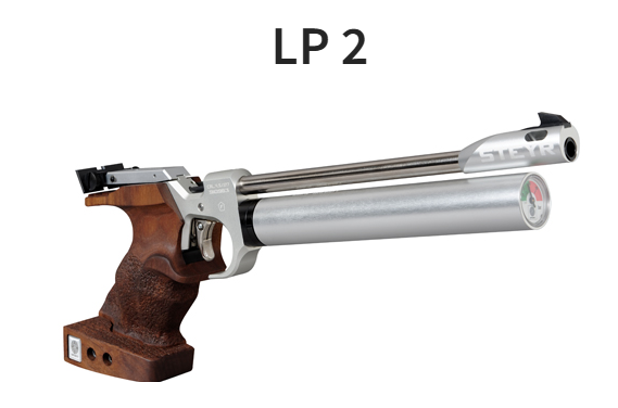 Steyr Luftpistole - LP 2 silber; Variante Compact