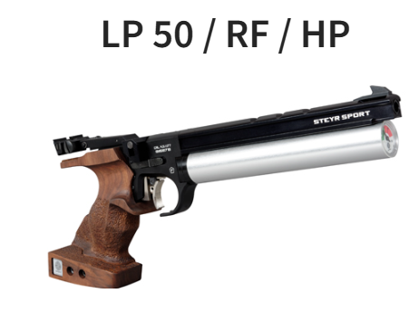 Steyr Luftpistole - LP 50 schwarz; Variante Compact
