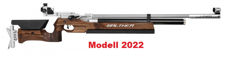 Walther LG400 Holzschaft - Auflage Nussbaum - NEU Modell 2022