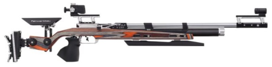 1 Feinwerkbau 900W - Auflage - Schichtholz Orange