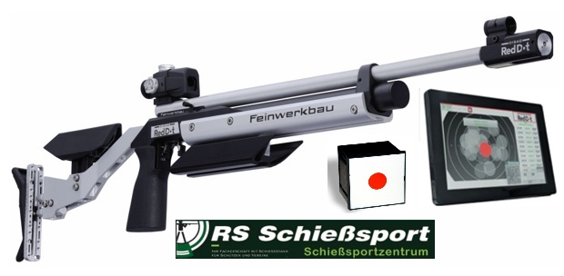 Feinwerkbau Simulator RedDot Gewehr Alu - Komplett Set - mit MiniView II