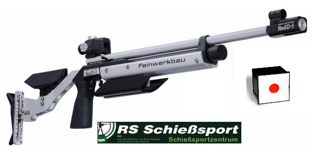 Feinwerkbau Simulator RedDot Gewehr Alu - Komplett Set